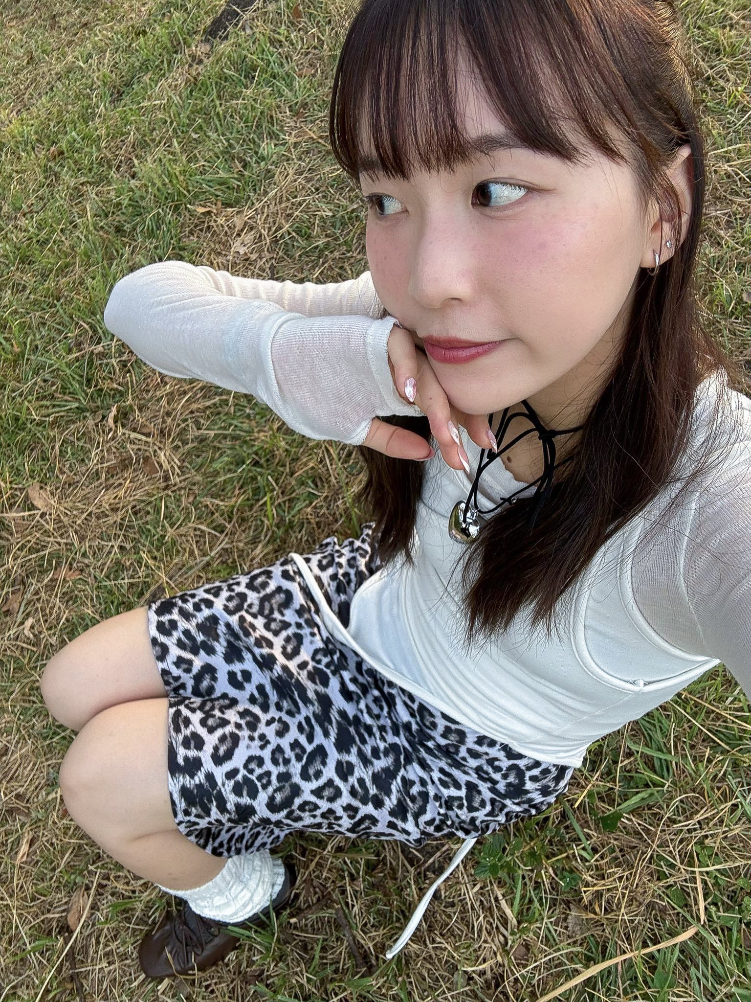 Layered Sleeveless Set (White)