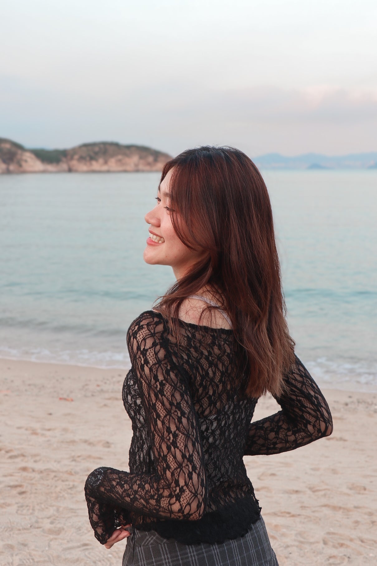 Rosey Lace Top ( Black )