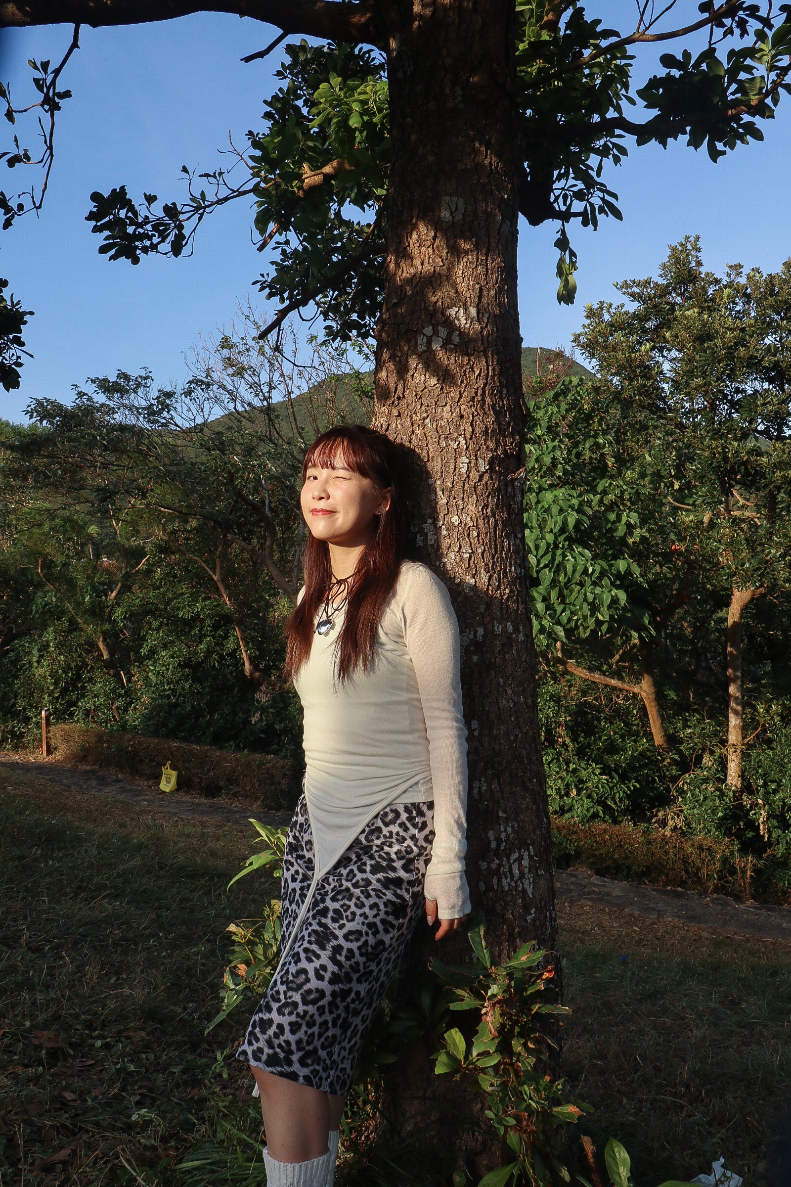 Layered Sleeveless Set (White)