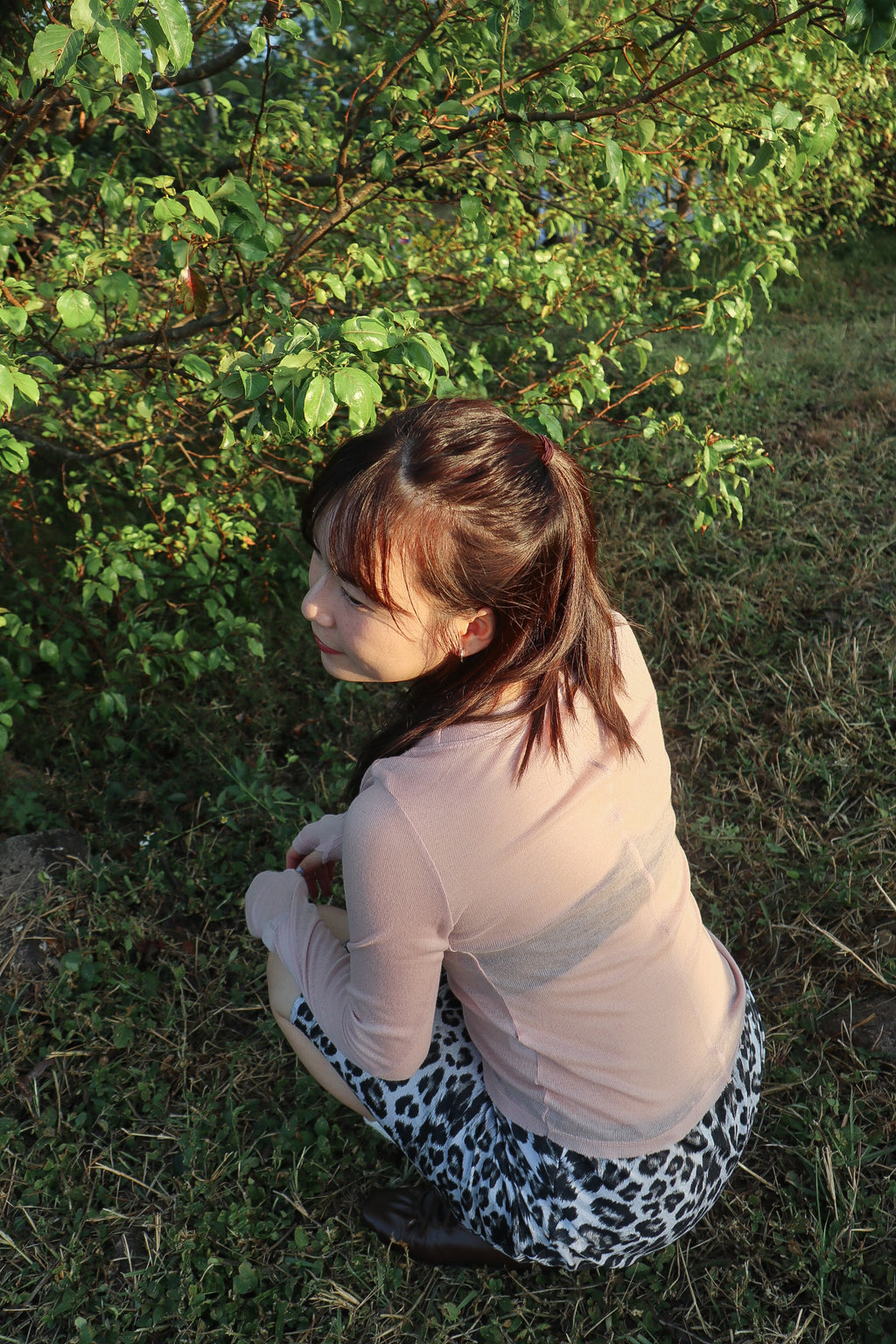 Marshmallow Sheer Top (Pink)