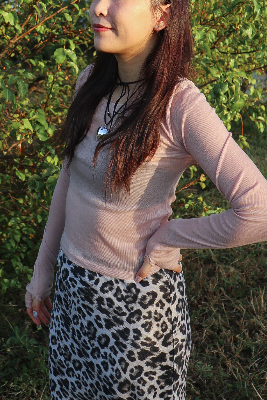 Marshmallow Sheer Top (Pink)