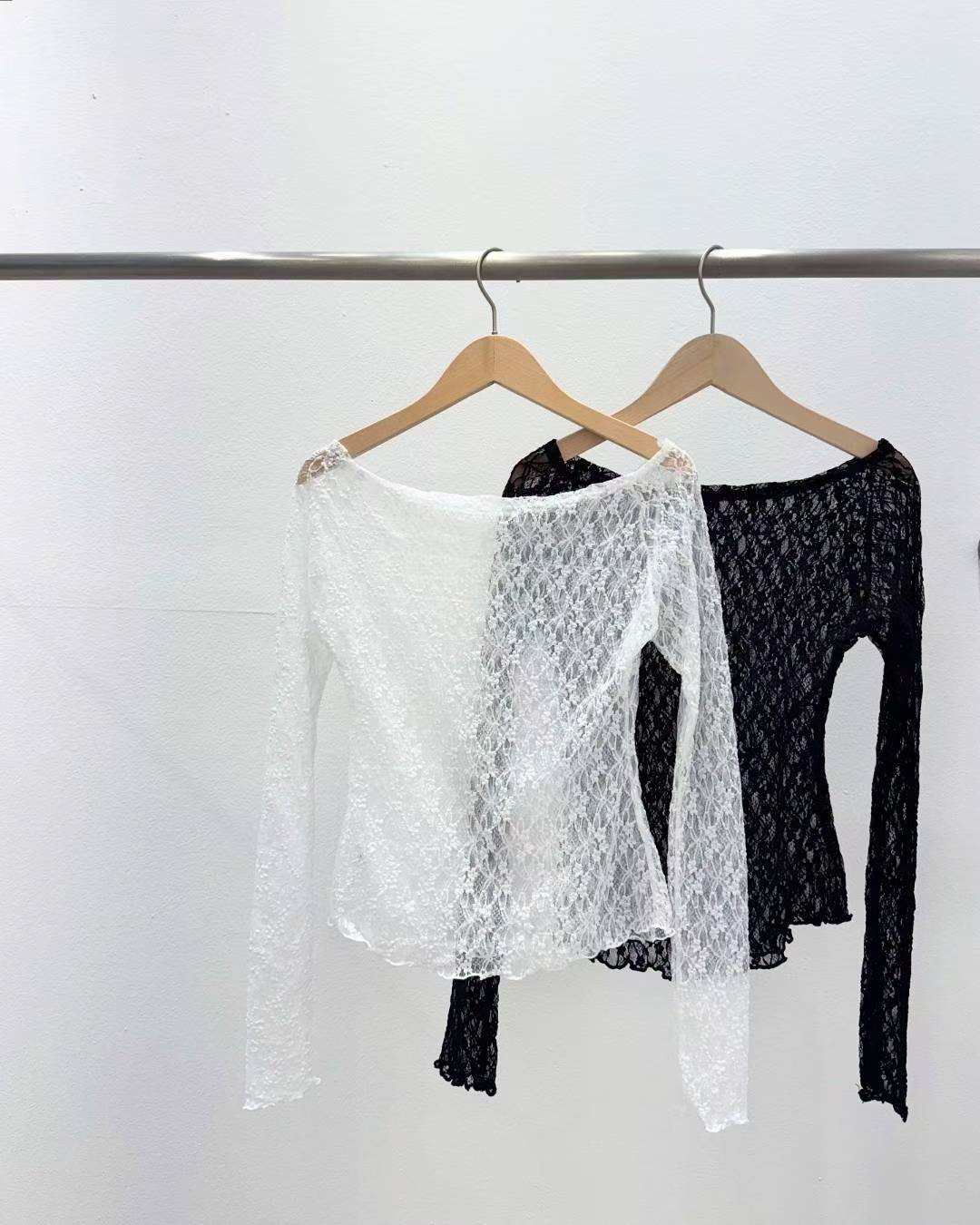 Rosey Lace Top ( Black )